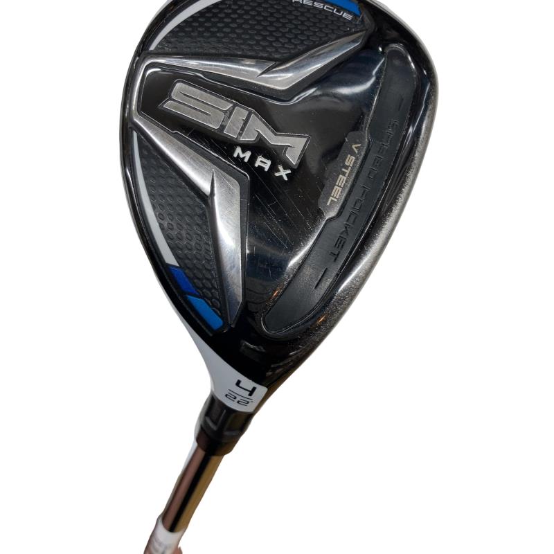 【中古】 テーラーメイド SIM MAX U4 ユーティリティ UT KBS MAX85 JP (フレックスS) メンズ 男性用 右利き 右用 Cランク ゴルフクラブ