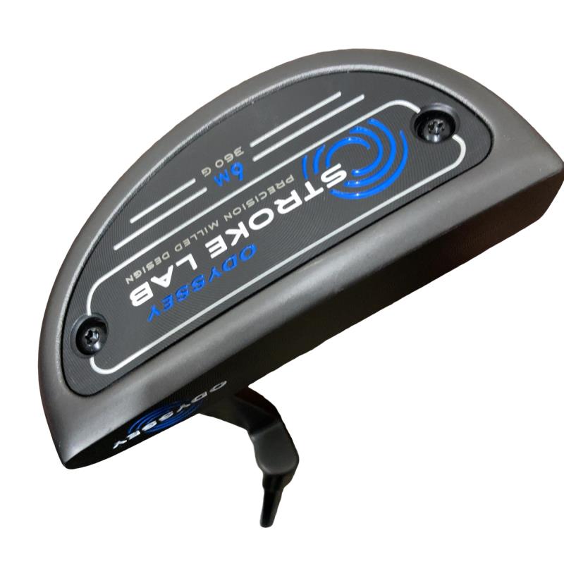 【中古】 オデッセイ STROKE LAB #6M 34インチ パター PT スチール (フレックスその他) メンズ 男性用 右利き 右用 Cランク ゴルフクラブ