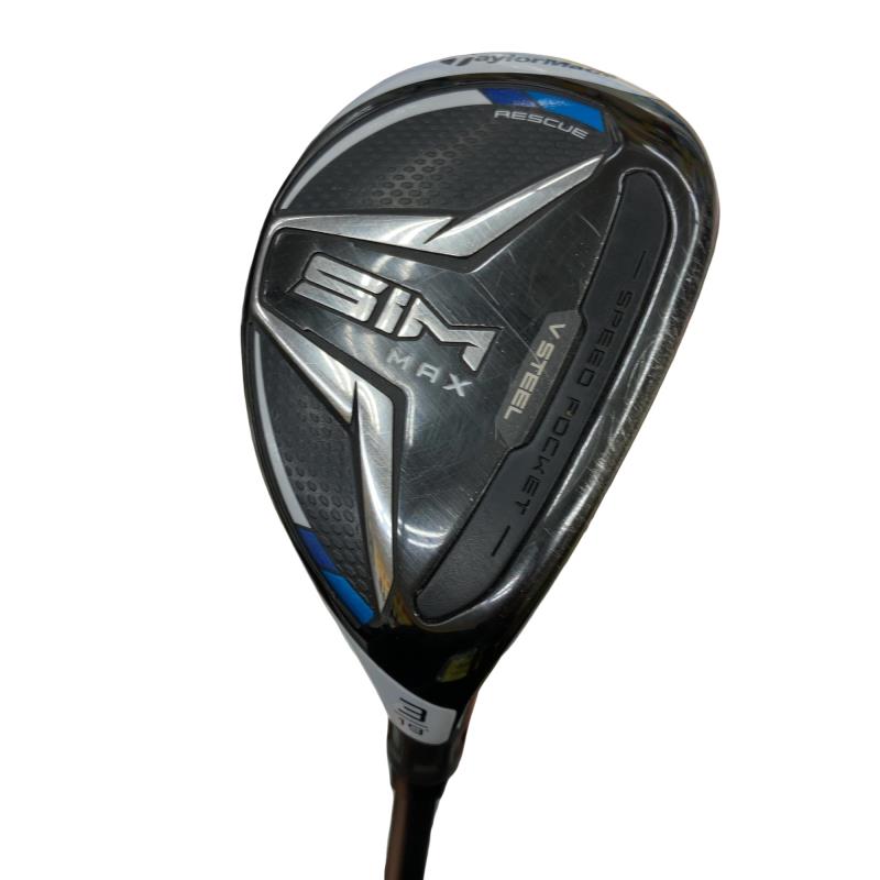 【中古】 テーラーメイド SIM MAX U3 ユーティリティ UT TENSEI BLUE TM60(UT) (フレックスS) メンズ 男性用 右利き 右用 Cランク ゴルフクラブ