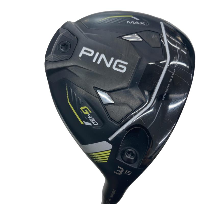 【中古】 ピン G430 MAX 3W フェアウェイウッド FW ALTA J CB BLACK(FW) (フレックスR) メンズ 成人男性用 右利き 右用 C序列付ける ゴルフ野球クラブ