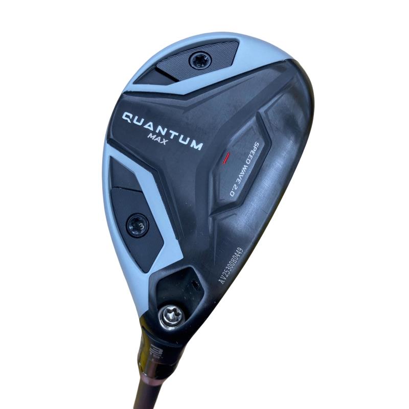 【中古】 キャロウェイ QUANTUM MAX U3 ユーティリティ UT ATHLEMAX 80(QUANTUM UT) (フレックスS) メンズ 男性用 右利き 右用 Cランク ゴルフクラブ