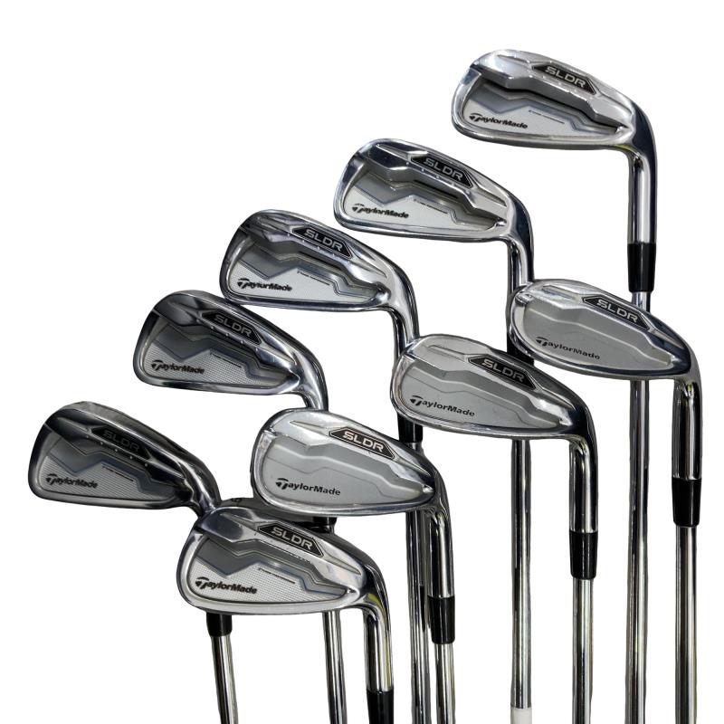 【中古】 テーラーメイド SLDR 10S USA アイアンセット IR KBS TOUR C-TAPER 90 (フレックスS) メンズ 男性用 右利き 右用 Cランク ゴルフクラブ｜ゴルフパートナー 中古クラブ店
