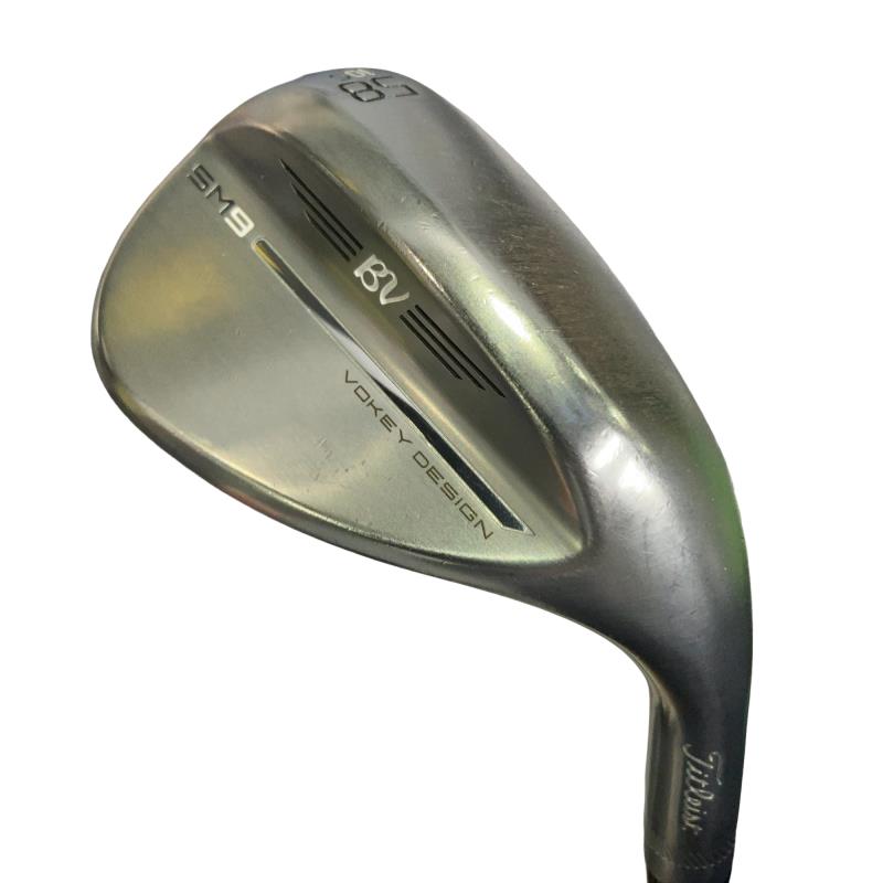 【中古】 タイトリスト VOKEY SPIN MILLED SM9 ツアークロム 58°/10°S ウェッジ WG BV 105 (フレックスその他) メンズ 男性用 右利き 右用 Cランク ゴルフクラブ|ゴルフパートナー 中古クラブ店