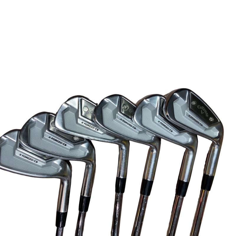 【中古】 キャロウェイ X FORGED CB(2021) 6S アイアンセット IR NS PRO 950GH neo (フレックスS) メンズ 男性用 右利き 右用 Cランク ゴルフクラブ