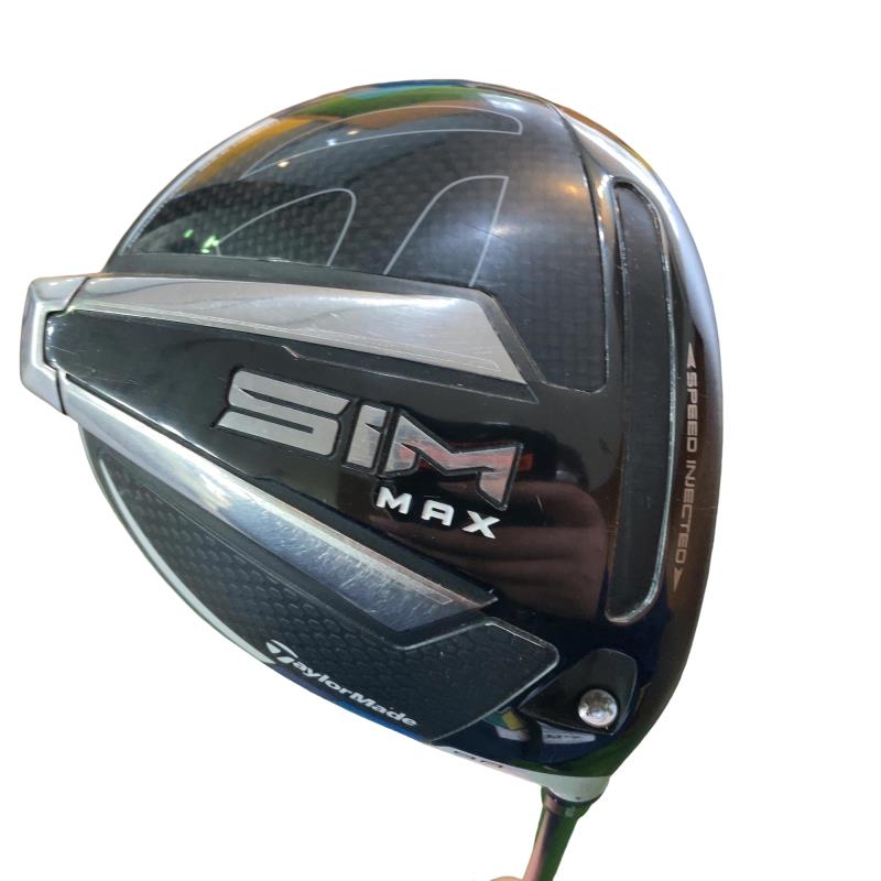 【中古】 テーラーメイド SIM MAX 9° ドライバー DR TENSEI BLUE TM50(DR) (フレックスS) メンズ 男性用 右利き 右用 Cランク ゴルフクラブ