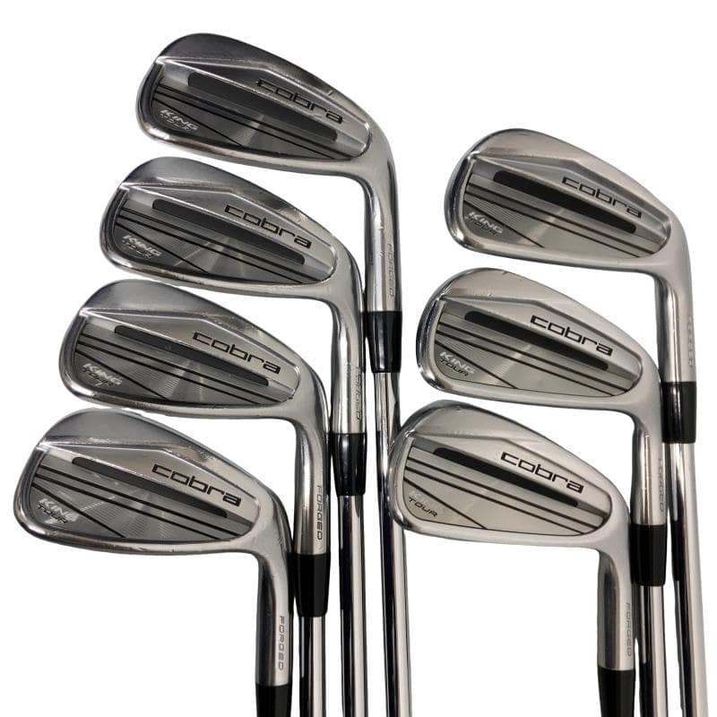 【中古】 コブラ KING FORGED TOUR(2023) 8S アイアンセット IR NS PRO 950GH neo (フレックスS) メンズ 男性用 右利き 右用 Cランク ゴルフクラブ|ゴルフパートナー 中古クラブ店