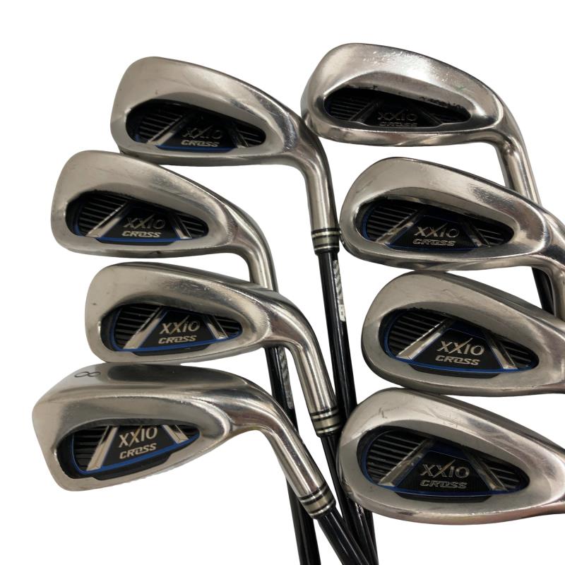 【中古】 ダンロップ XXIO CROSS 9S アイアン書き割り IR XXIO MH1000 (フレックスR) メンズ 成人男性用 右利き 右用 C位置づける ゴルフ野球クラブ