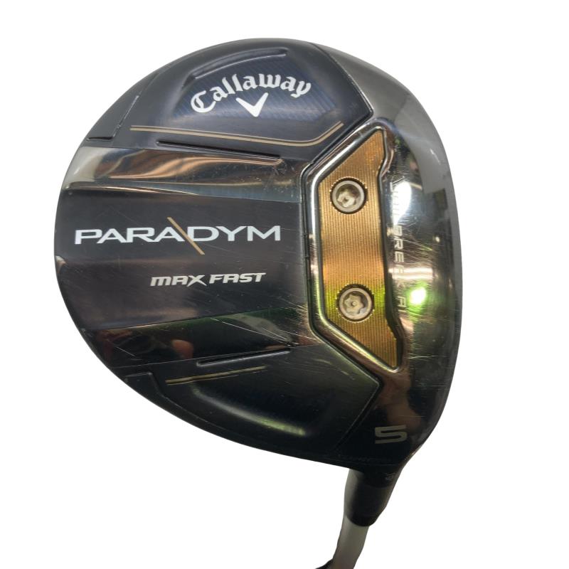 【中古】 キャロウェイ PARADYM MAX FAST 5W レディース フェアウェイウッド FW ELDIO 40 for CW(PARADYM FW) (フレックスL) レディース 亭主もち用 右利き 右用 D位置づける ゴルフ野球クラブ