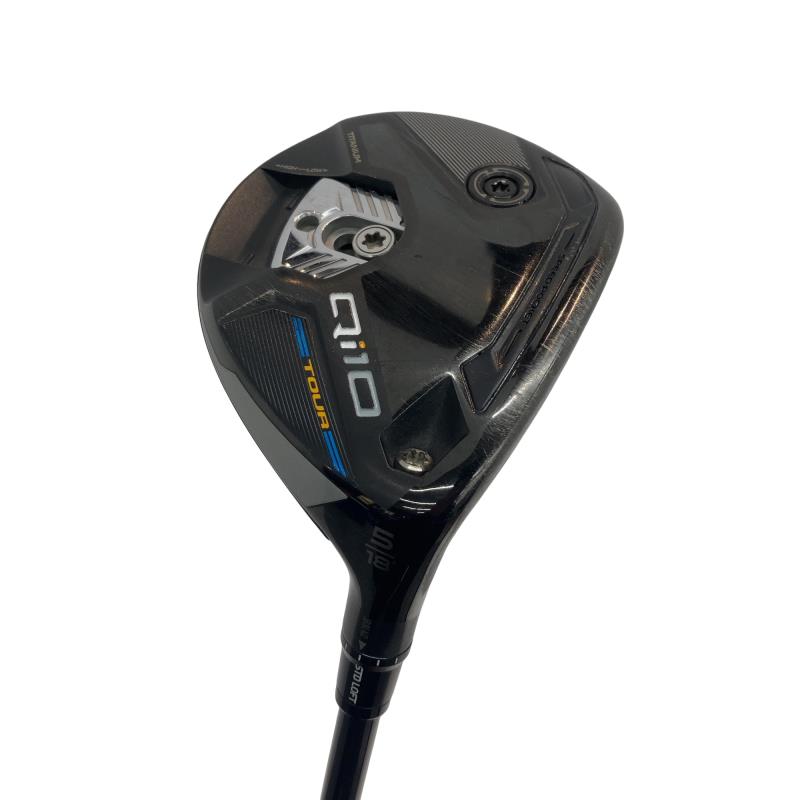 【中古】 テーラーメイド Qi10 TOUR 5W フェアウェイウッド FW Diamana SILVER TM50(Qi10 FW) (フレックスS) メンズ 男性用 右利き 右用 Cランク ゴルフクラブ