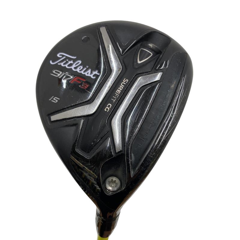 【中古】 タイトリスト 917 F3 15° フェアウェイウッド FW ATTAS PUNCH 7 (フレックスS) メンズ 男性用 右利き 右用 Cランク ゴルフクラブ