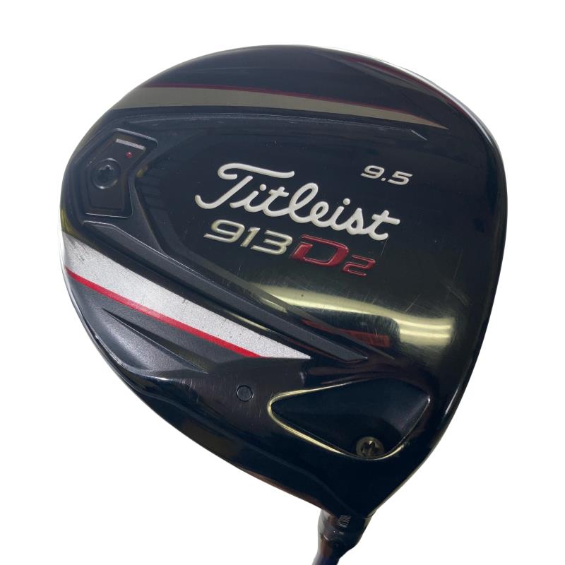 【中古】 タイトリスト 913 D2  9.5° １番ウッド DR Tour AD GT-6 (フレックスS) メンズ 成人男性用 右利き 右用 C位置づける ゴルフ野球クラブ