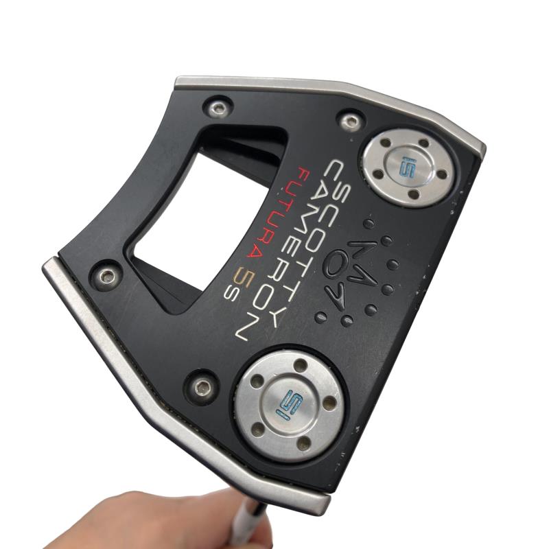 【中古】 タイトリスト SCOTTY CAMERON FUTURA 5S(2017) 34インチ パター PT スチール (フレックスその他) メンズ 男性用 右利き 右用 Cランク ゴルフクラブ