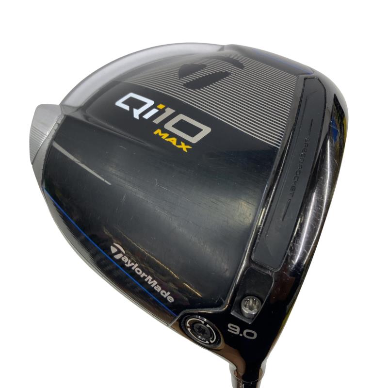 【中古】 テーラーメイド Qi10 MAX 9&deg; ドライバー DR 純正特注シャフト (フレックスS) メンズ 男性用 右利き 右用 Cランク ゴルフクラブ｜ゴルフパートナー 中古クラブ店