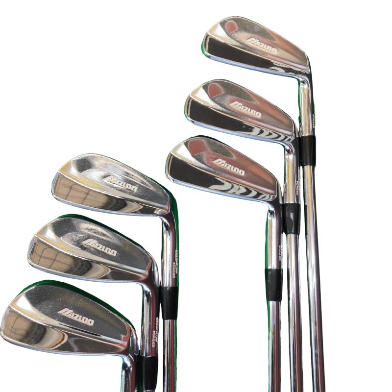 【中古】 ミズノ MP-69 6S アイアンセット IR 純正特注シャフト (フレックスS) メンズ 男性用 右利き 右用 Cランク ゴルフクラブ