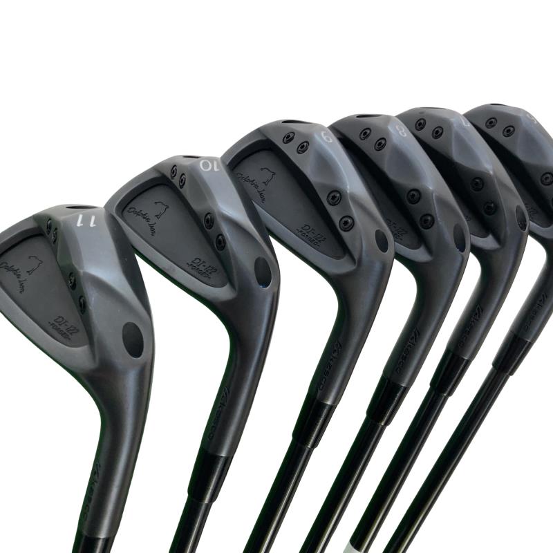 【中古】 キャスコ Dolphin Iron DI-122 ブラック 6S アイアンセット IR ATTAS FF IRON 65 (フレックスその他) メンズ 男性用 右利き 右用 Cランク ゴルフクラブ｜ゴルフパートナー 中古クラブ店