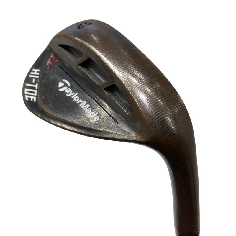 【中古】 テーラーメイド Taylor Made MILLED GRIND HI-TOE(2021) 52°/09° ウェッジ WG Dynamic Gold (フレックスS) メンズ 男性用 右利き 右用 Cランク ゴルフクラブ