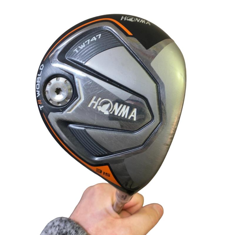【中古】 本間ゴルフ TOUR WORLD TW747 3W フェアウェイウッド FW VIZARD for 747 50(公明正大通い路) (フレックスSR) メンズ 成人男性用 右利き 右用 C位置づける ゴルフ野球クラブ