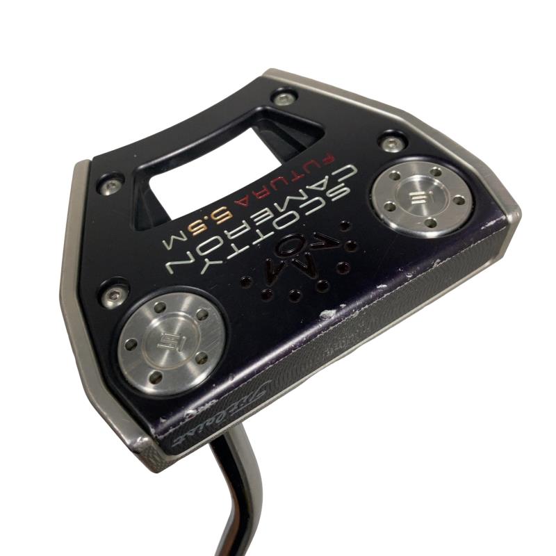 【中古】 タイトリスト SCOTTY CAMERON FUTURA 5.5M(2017) 34in パター PT スチール写真 (フレックス余分の物) メンズ 成人男性用 右利き 右用 C序列付ける ゴルフ野球クラブ