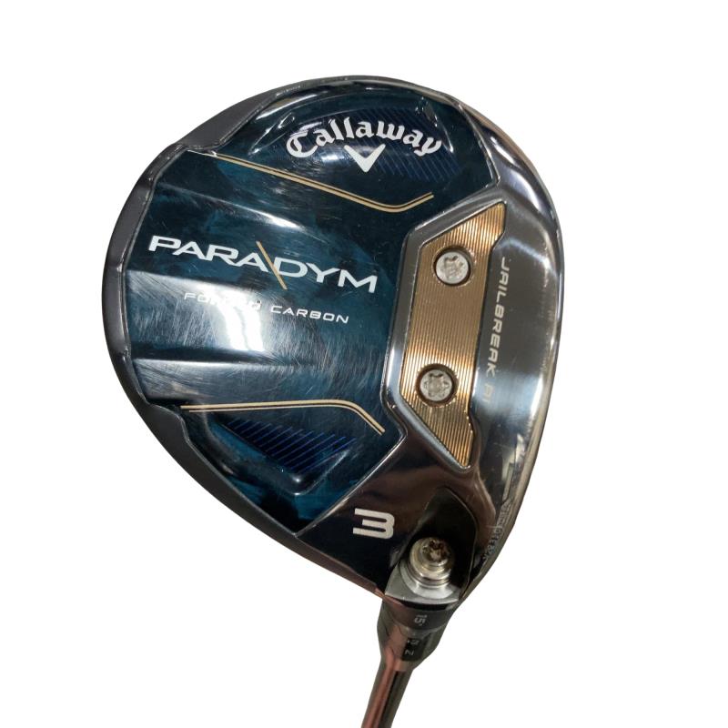 【中古】 キャロウェイ PARADYM  3W フェアウェイウッド FW リシャフト (フレックス余分の物) メンズ 成人男性用 右利き 右用 C序列付ける ゴルフ野球クラブ