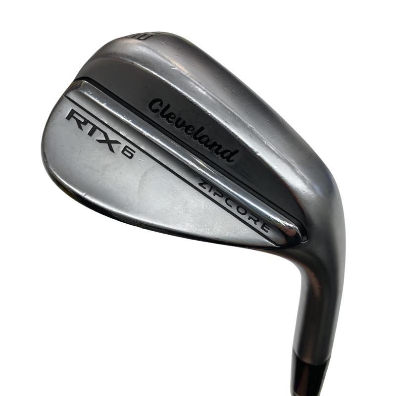 【中古】 クリーブランド Cleveland RTX-6 ZIPCORE ツアーサテン 52°/10° MID ウェッジ WG Dynamic Gold (フレックスS) メンズ 男性用 右利き 右用 Cランク ゴルフクラブ