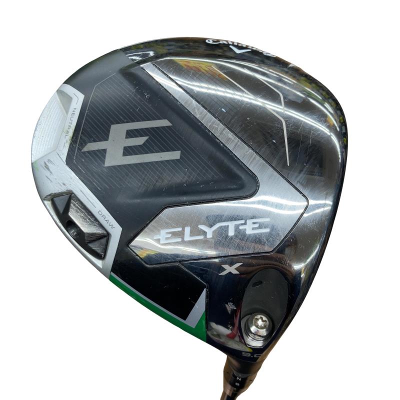 【中古】 キャロウェイ ELYTE X 9° ドライバー DR VENTUS GREEN 50 for CW(ELYTE DR) (フレックスS) メンズ 男性用 右利き 右用 Cランク ゴルフクラブ
