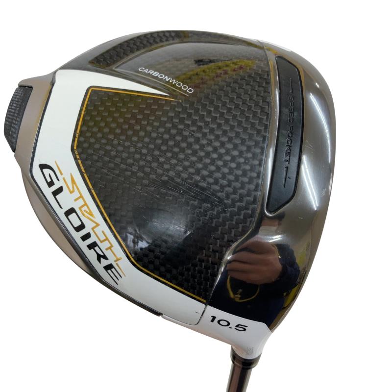 【中古】 テーラーメイド STEALTH GLOIRE 10.5° ドライバー DR SPEEDER NX for TM(DR) (フレックスS) メンズ 男性用 右利き 右用 Cランク ゴルフクラブ