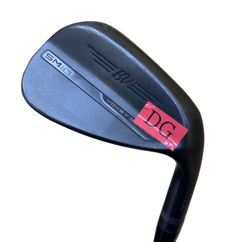 【中古】 タイトリスト VOKEY SPIN MILLED SM10 ジェットブラック 52°/08°F ウェッジ WG Dynamic Gold (フレックスS) メンズ 男性用 右利き 右用 Cランク ゴルフクラブ