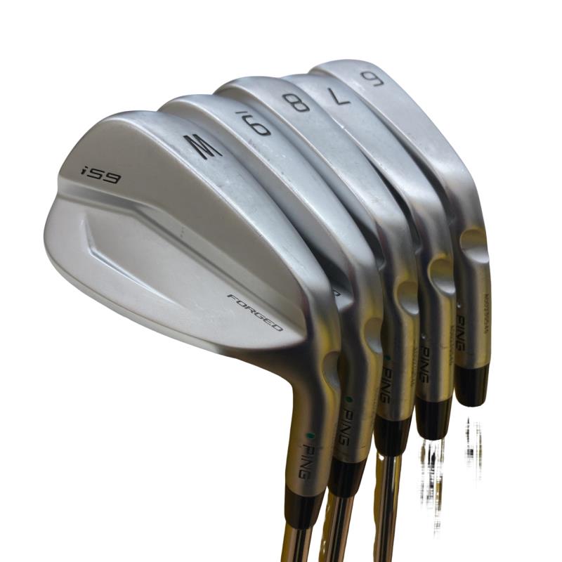 【中古】 ピン i59 6S(アーコス無し) アイアンセット IR NS PRO MODUS3 TOUR105 (フレックスS) メンズ 男性用 右利き 右用 Cランク ゴルフクラブ