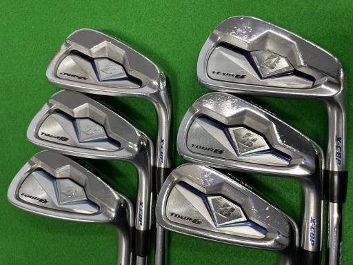 【中古】 ブリヂストン TOUR B X-CBP(2018) 6S アイアンセット IR NS PRO MODUS3 TOUR105 (フレックスS) メンズ 男性用 右利き 右用 Cランク ゴルフクラブ