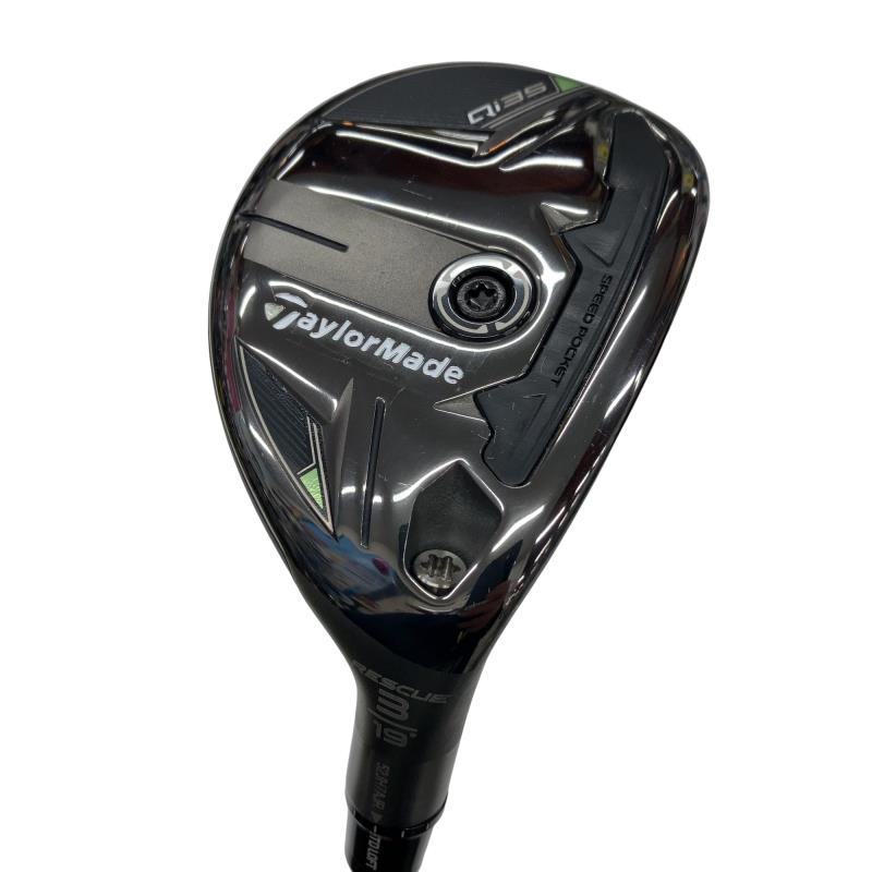 【中古】 テーラーメイド Qi35 U3 ユーティリティ UT Diamana SILVER TM70(Qi35 UT) (フレックスS) メンズ 男性用 右利き 右用 Bランク ゴルフクラブ