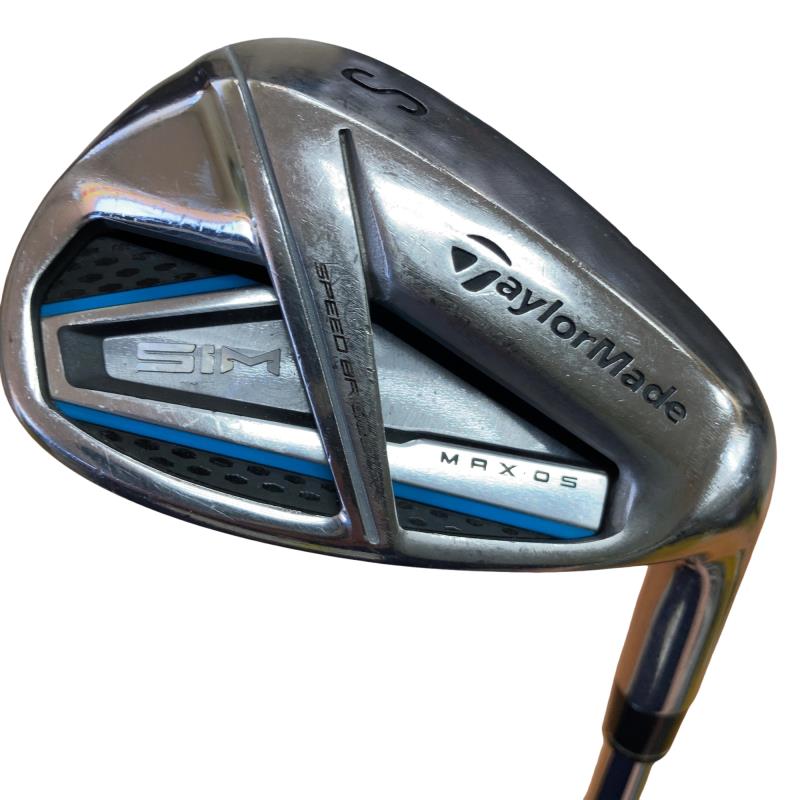 【中古】 テーラーメイド SIM MAX・OS SW ウェッジ WG KBS MAX85 JP (フレックスS) メンズ 男性用 右利き 右用 Cランク ゴルフクラブ