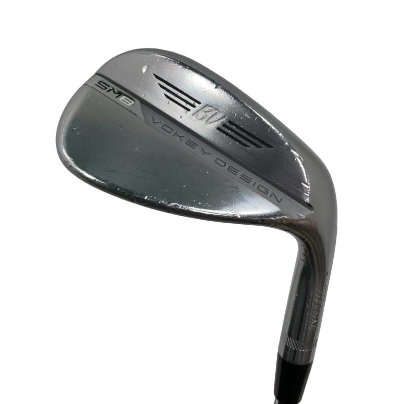 【中古】 タイトリスト VOKEY SPIN MILLED SM8 ツアークロム 56°/14°F ウェッジ WG NS PRO MODUS3 TOUR105 (フレックスS) メンズ 男性用 右利き 右用 Dランク ゴルフクラブ