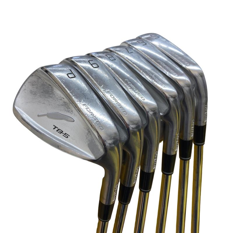 【中古】 フォーティーン TB-5 FORGED(2023) 6S アイアンセット IR リシャフト (フレックスその他) メンズ 男性用 右利き 右用 Dランク ゴルフクラブ