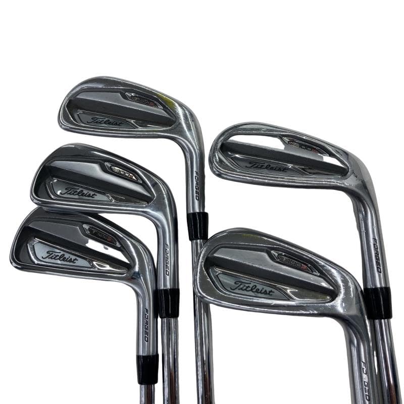 【中古】 タイトリスト Titleist T100S 5S アイアン仕掛ける IR NS PRO MODUS3 TOUR105 (フレックスS) メンズ 成人男性用 右利き 右用 C序列付ける ゴルフ野球クラブ