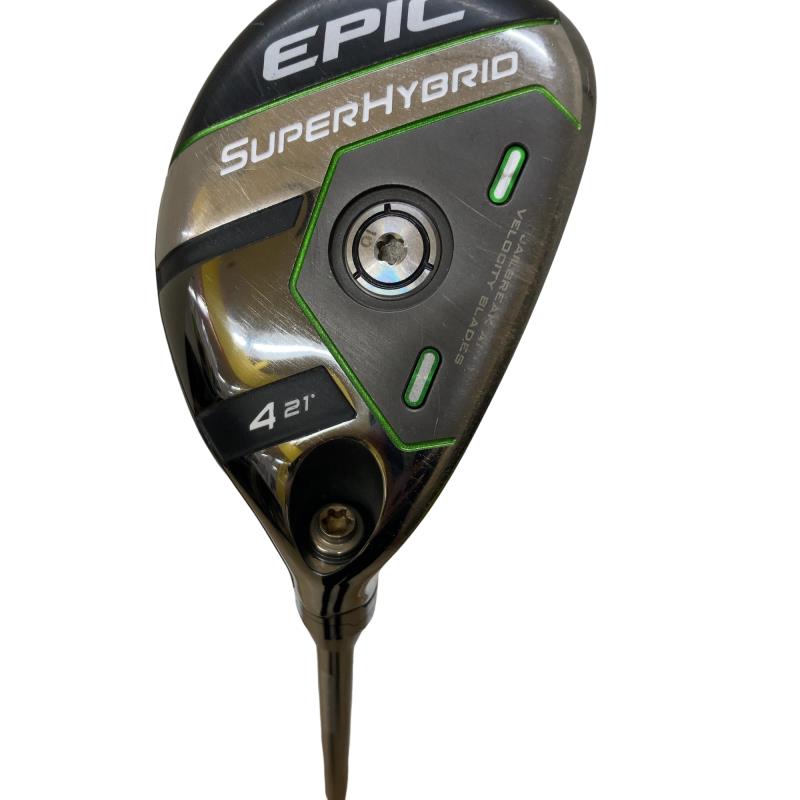 【中古】 キャロウェイ EPIC SUPER HYBRID U4 ユーティリティ UT リシャフト (フレックスその他) メンズ 男性用 右利き 右用 Cランク ゴルフクラブ