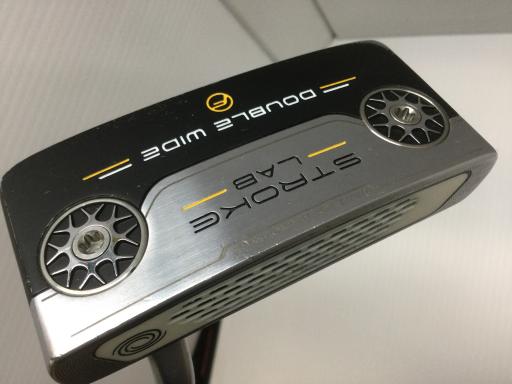 【中古】 オデッセイ STROKE LAB DOUBLE WIDE FLOW 34インチ パター PT STROKE LAB (フレックスその他) メンズ 男性用 右利き 右用 Cランク ゴルフクラブ
