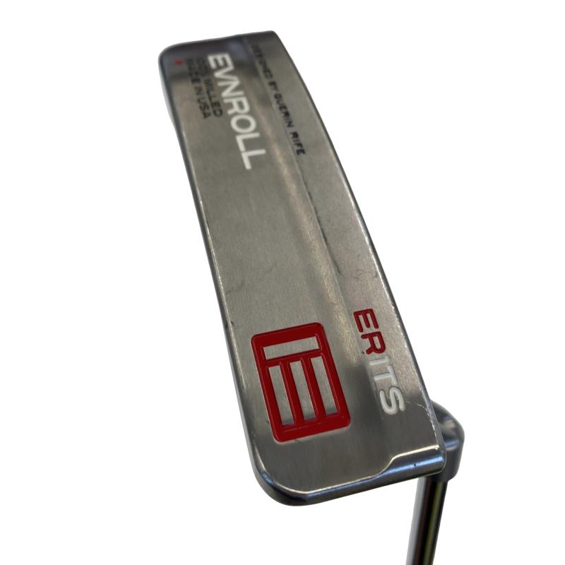 【中古】 EVNROLL EVNROLL ER1TS 34in(懐鉄砲手持ち部分赤) パター PT スチール写真 (フレックス余分の物) メンズ 成人男性用 右利き 右用 C位置づける ゴルフ野球クラブ