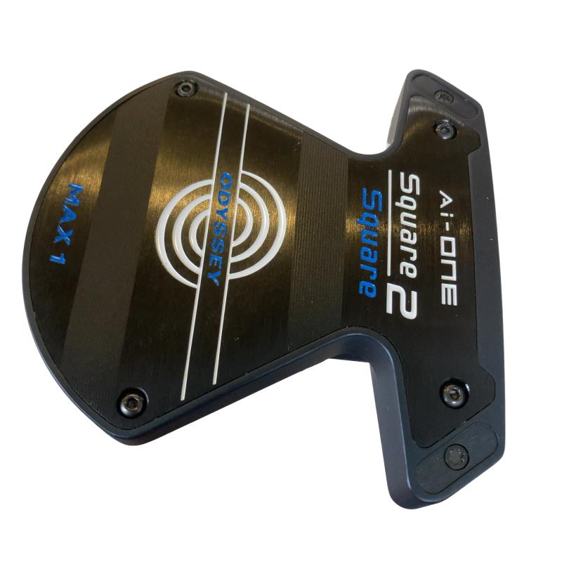 【中古】 オデッセイ Ai-ONE SQUARE 2 SQUARE MAX 1 34インチ パター PT STROKE LAB 90 スチール (フレックスその他) メンズ 男性用 右利き 右用 Cランク ゴルフクラブ