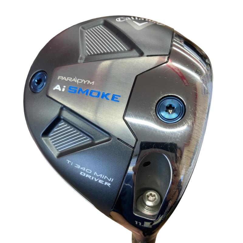 【中古】 キャロウェイ PARADYM Ai SMOKE Ti 340 MINI 11.5° ドライバー DR TENSEI 60 for CW(Ai SMOKE DR) (フレックスS) メンズ 男性用 右利き 右用 Cランク ゴルフクラブ