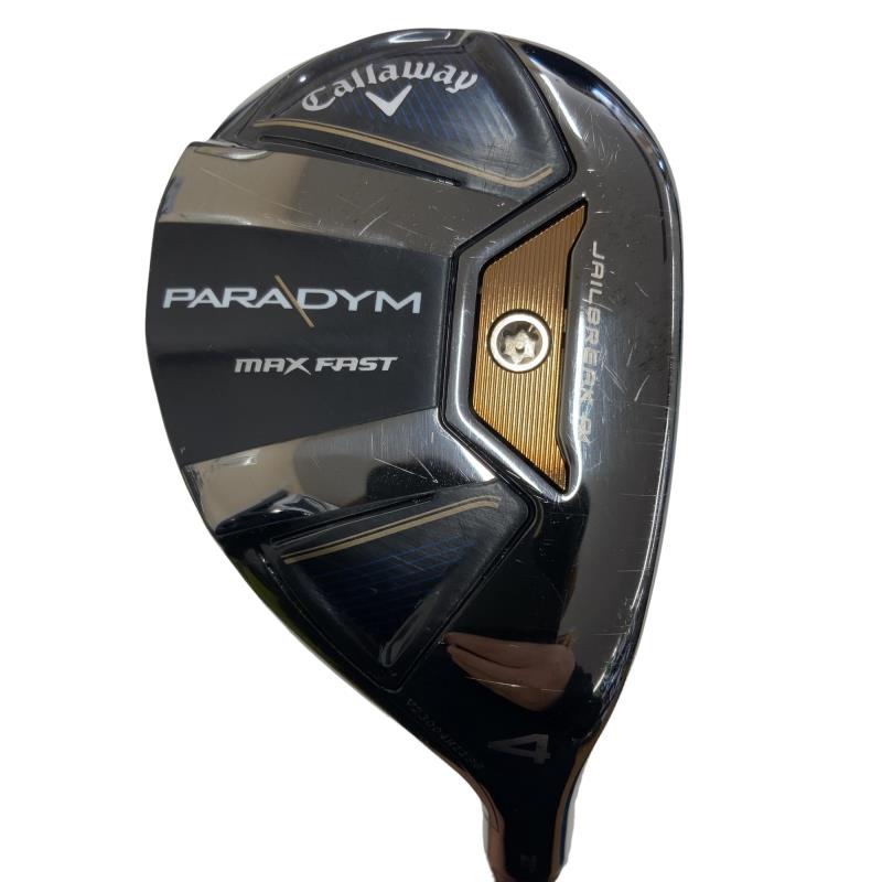 【中古】 キャロウェイ PARADYM MAX FAST U4 ありがた味 UT SPEEDER NX 40 for CW(PARADYM UT) (フレックスR) メンズ 成人男性用 右利き 右用 C序列付ける ゴルフ野球クラブ