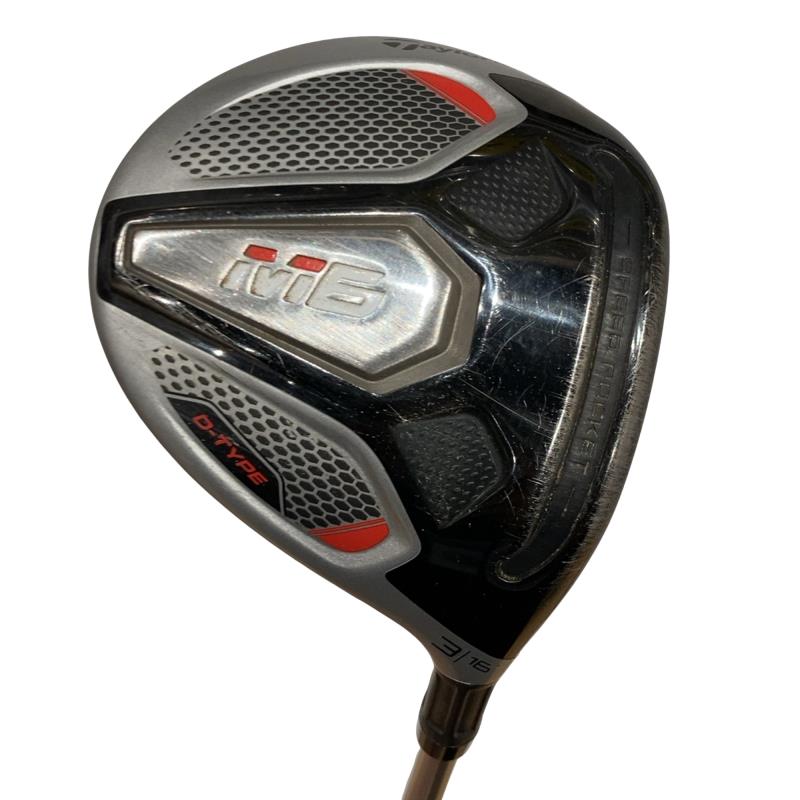 【中古】 テーラーメイド M6 D-TYPE 3W USA フェアウェイウッド FW 純正特注シャフト (フレックスS) メンズ 男性用 右利き 右用 Cランク ゴルフクラブ