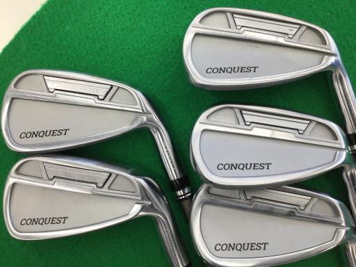【中古】 マジェスティゴルフ(旧マルマン) MAJESTY CONQUEST(2022) 5S アイアンセット IR リシャフト (フレックスその他) メンズ 男性用 右利き 右用 Cランク ゴルフクラブ