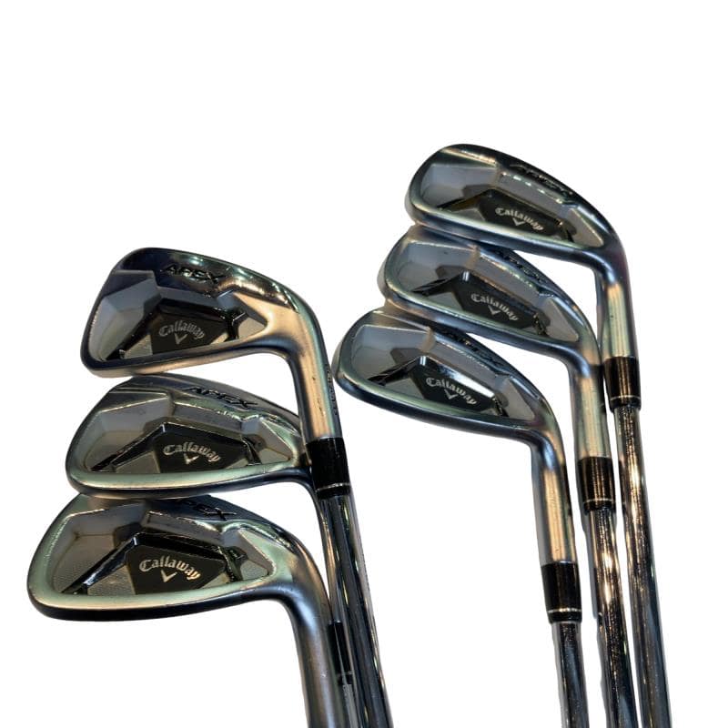 【中古】 キャロウェイ APEX(2021) 6S アイアンセット IR NS PRO MODUS3 TOUR105 (フレックスS) メンズ 男性用 右利き 右用 Cランク ゴルフクラブ