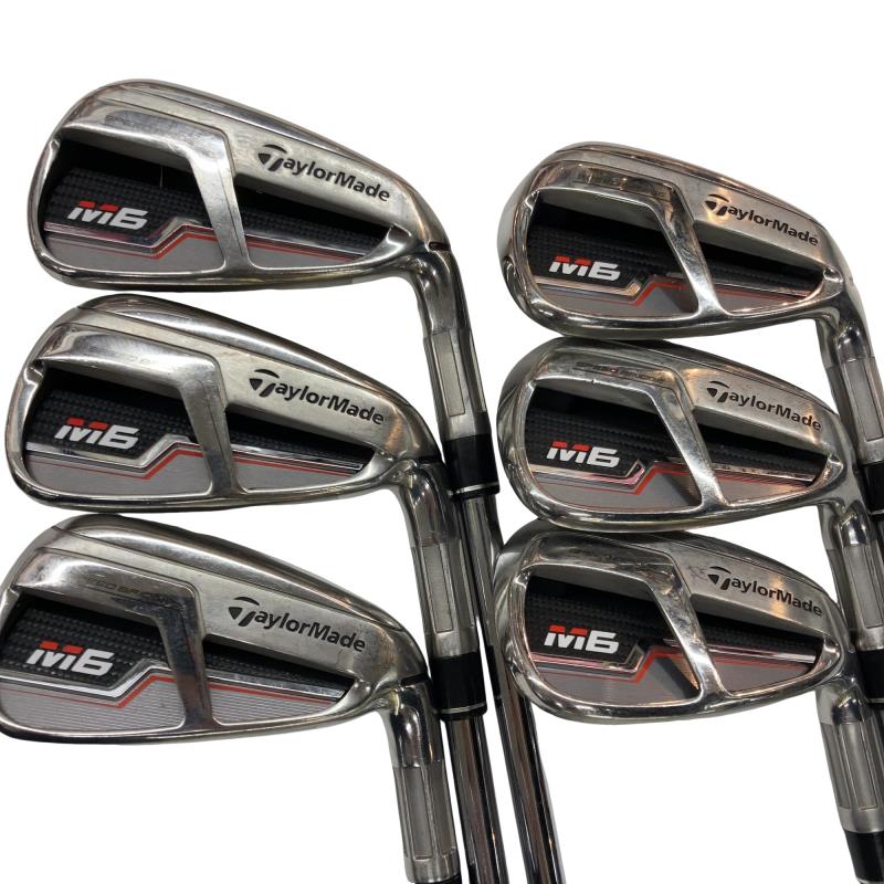 【中古】 仕立て屋お手伝いさん M6 6S アイアン仕掛ける IR RE-AX 85 STEEL (フレックスS) メンズ 成人男性用 右利き 右用 C価値づける ゴルフ野球クラブ