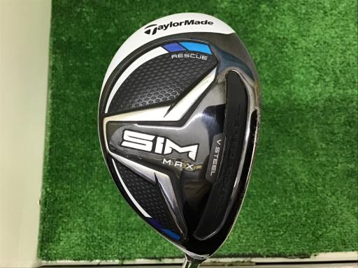 【中古】 テーラーメイド SIM MAX U3 ユーティリティ UT KBS MAX85 JP (フレックスS) メンズ 男性用 右利き 右用 Cランク ゴルフクラブ