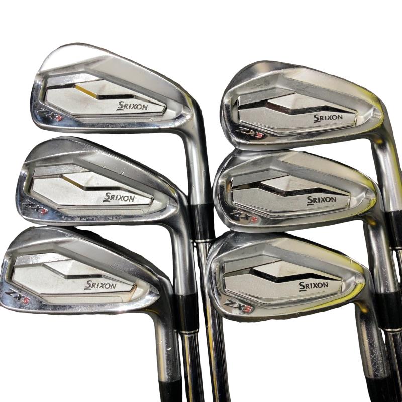 【中古】 ダンロップ SRIXON ZX5 6S アイアンセット IR NS PRO MODUS3 TOUR105 D.S.T (フレックスS) メンズ 男性用 右利き 右用 Cランク ゴルフクラブ 55,553円