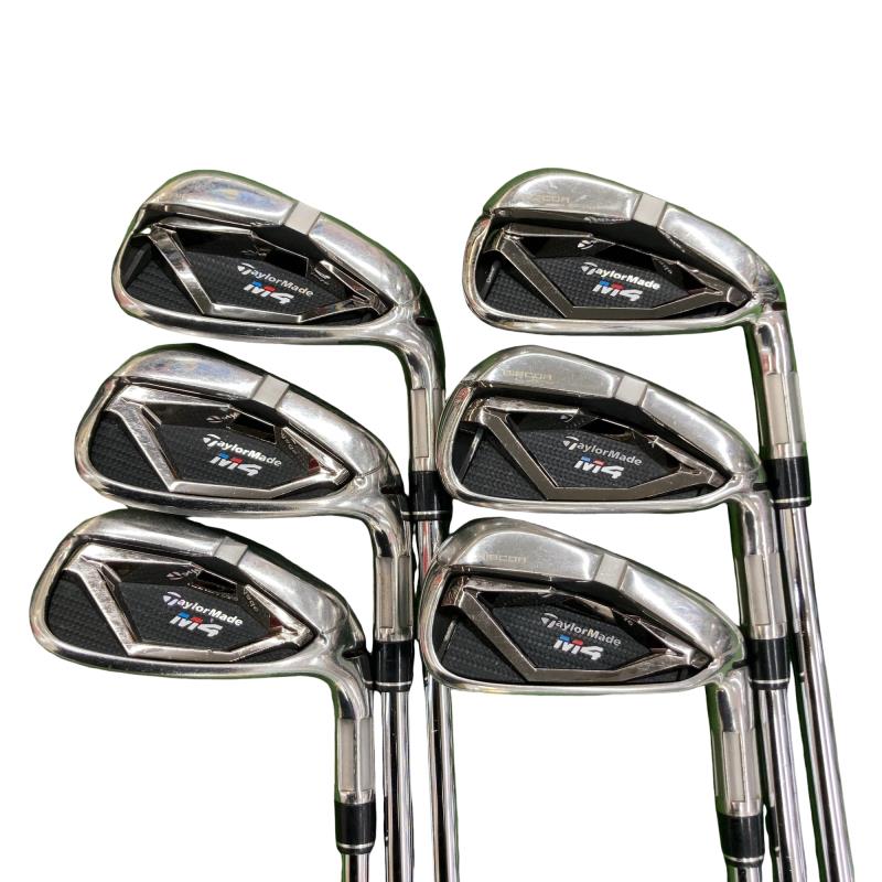 【中古】 テーラーメイド M4 6S アイアンセット IR RE-AX 90 STEEL JAPAN・SPEC(アイアン) (フレックスS) メンズ 男性用 右利き 右用 Cランク ゴルフクラブ 33,974円