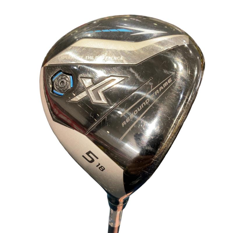 【中古】 ダンロップ XXIO(2024) eks 5W フェアウェイウッド FW Miyazaki AX-3(FW) (フレックスSR) メンズ 成人男性用 右利き 右用 C序列付ける ゴルフ野球クラブ フェアウェイウッド-メンズクラブ