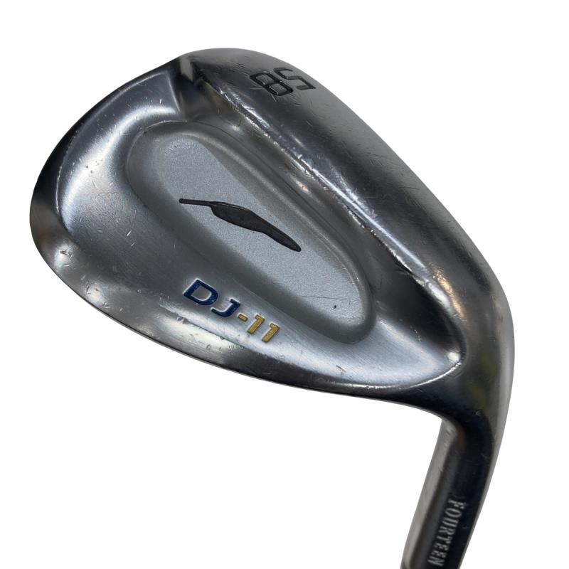 【中古】 フォーティーン DJ-11 58° ウェッジ WG 純然たる特注矢がら (フレックス余分の物) メンズ 成人男性用 右利き 右用 C位置づける ゴルフ野球クラブ