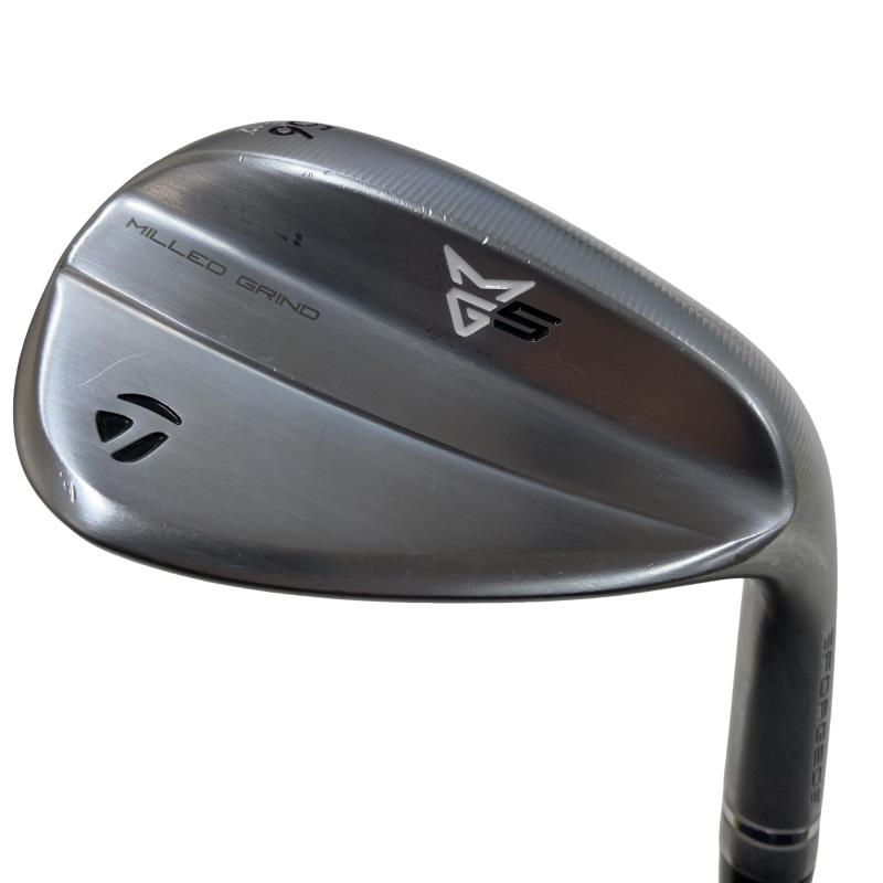 【中古】 テーラーメイド Taylor Made MILLED GRIND 5 56°/12°SB ウェッジ WG 純正特注シャフト (フレックスS) メンズ 男性用 右利き 右用 Cランク ゴルフクラブ